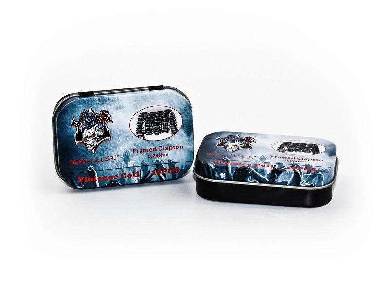 Demon Killer Rahmend Clapton Fertigwicklung Coil Fertigcoil 0,26 Ohm - 10 Stück / Packung - Image 4