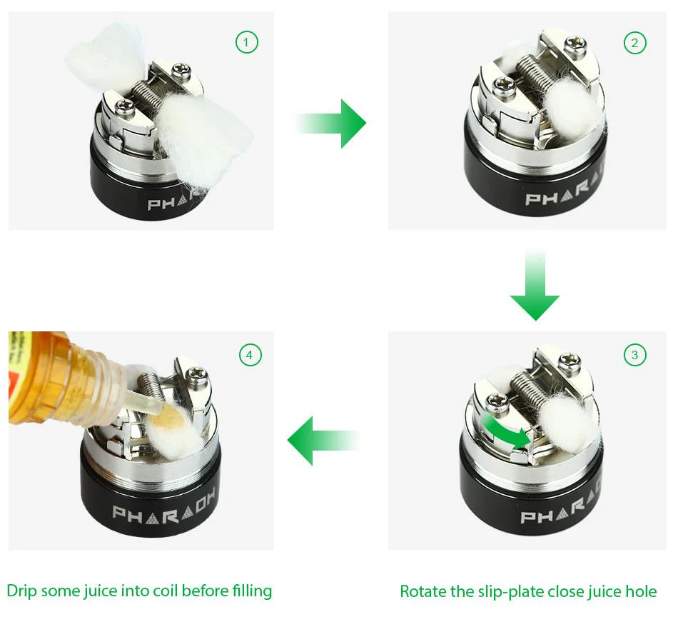 Digiflavor Pharaoh 25 Dripper Verdampfer - 2 ml - Image 8