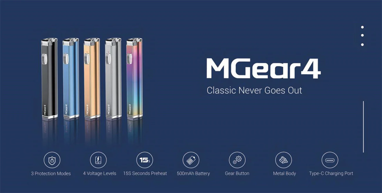 DOTECO MGear4 Vaporizer Batterie - Image 2