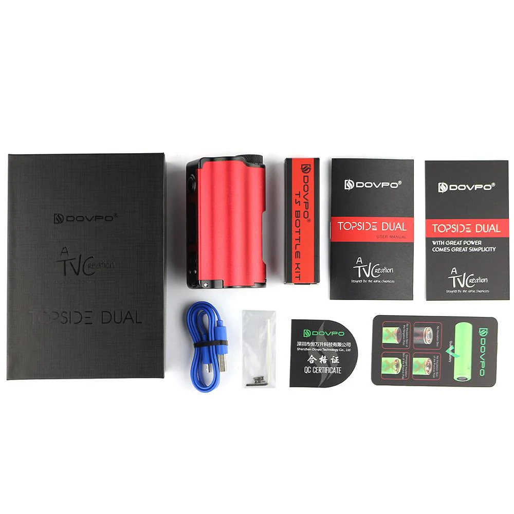 Dovpo Topside Dual 200W Squonker Box Mod Akkuträger (V3) (Upgrade) - Image 19