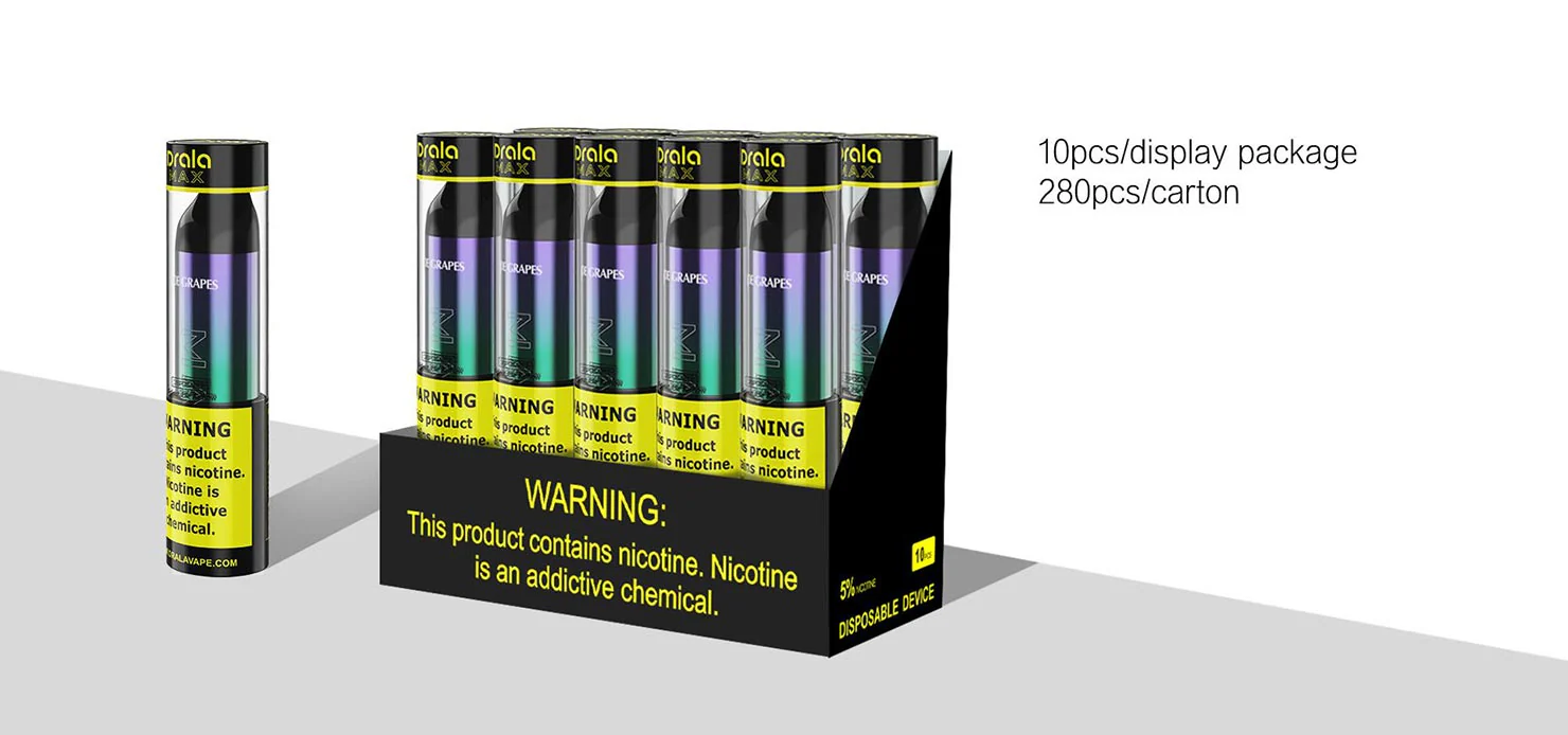 [Sonderangebot] Drala Max 6000 Rechargeable Einweg E-Zigarette Kit 550mAh (20mg) - Image 5