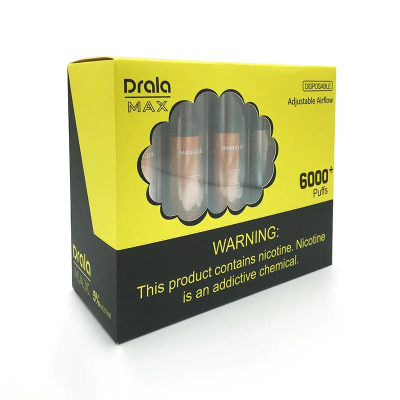 [Sonderangebot] Drala Max 6000 Rechargeable Einweg E-Zigarette Kit 550mAh (20mg) - Image 6