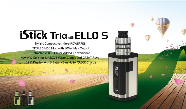 Eleaf iStick Tria 300W Kit mit ELLO S Tank - Image 3