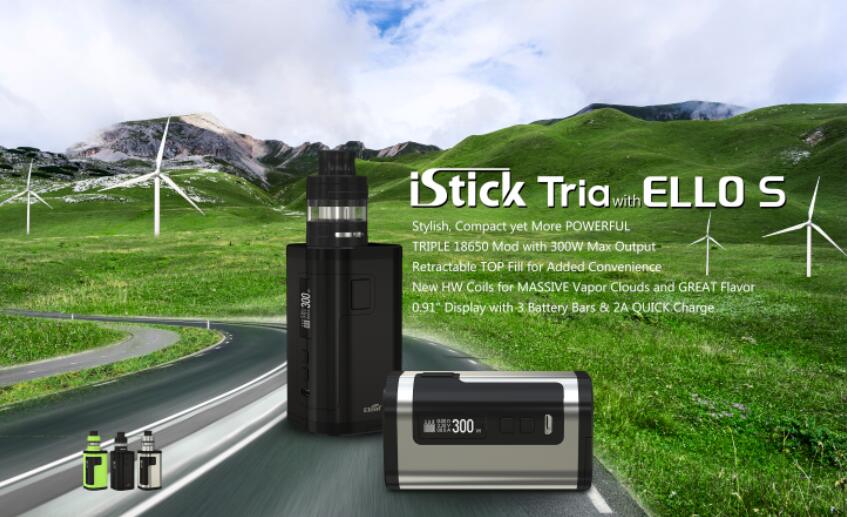 Eleaf iStick Tria 300W Kit mit ELLO S Tank - Image 5