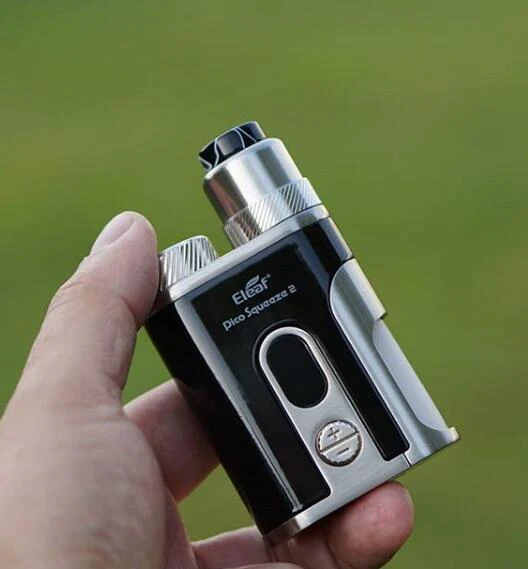Eleaf Pico Squeeze 2 100W Squonk Kit mit Coral 2 RDA Verdampfer (Mit einer 21700 Batterie) - Image 2