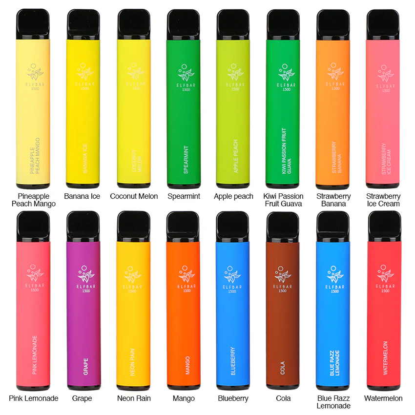 [Sonderangebot]  Elf Bar 1500 Züge Einweg E-Zigarette Kit 850mAh - Image 2