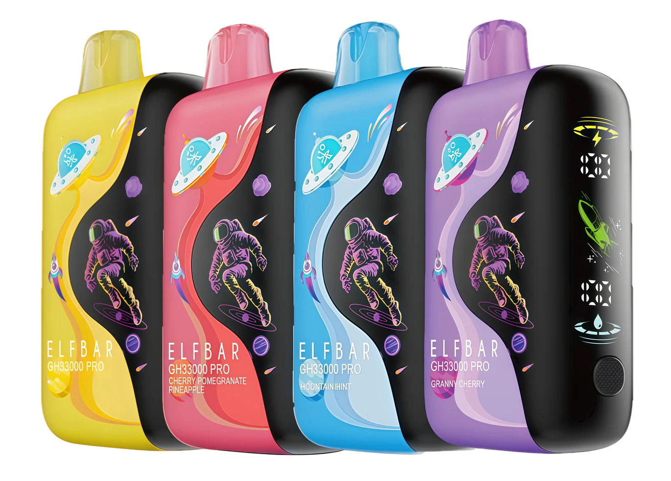ELF BAR GH33000 PRO 33K Puffs Einweg Kit- 💥 Nehme 5 Zahle NUR 4! + Ab einem Einkauf von 100€ 2 Mystery Gratis💥 - Image 2