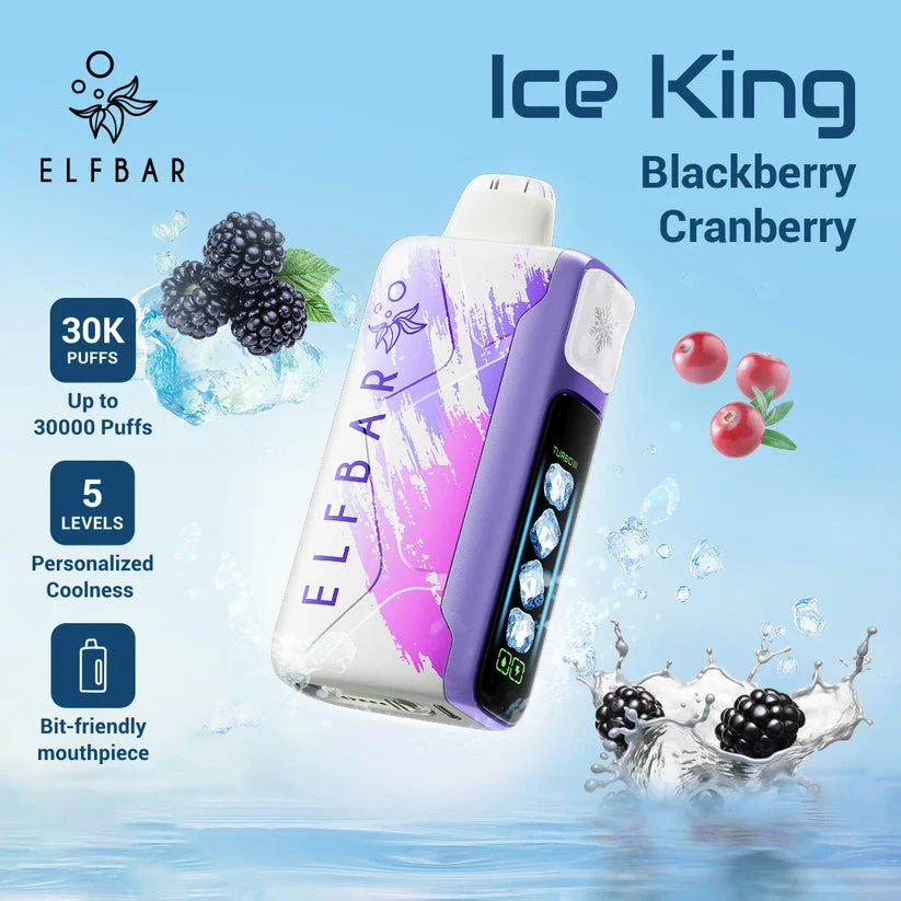 ELF Bar Ice King 30K Wiederaufladbares Einweg Kit (30000 Puffs)- 💥 Nehme 5 Zahle NUR 4! + Ab einem Einkauf von 100€ 2 Mystery Gratis💥 - Image 10