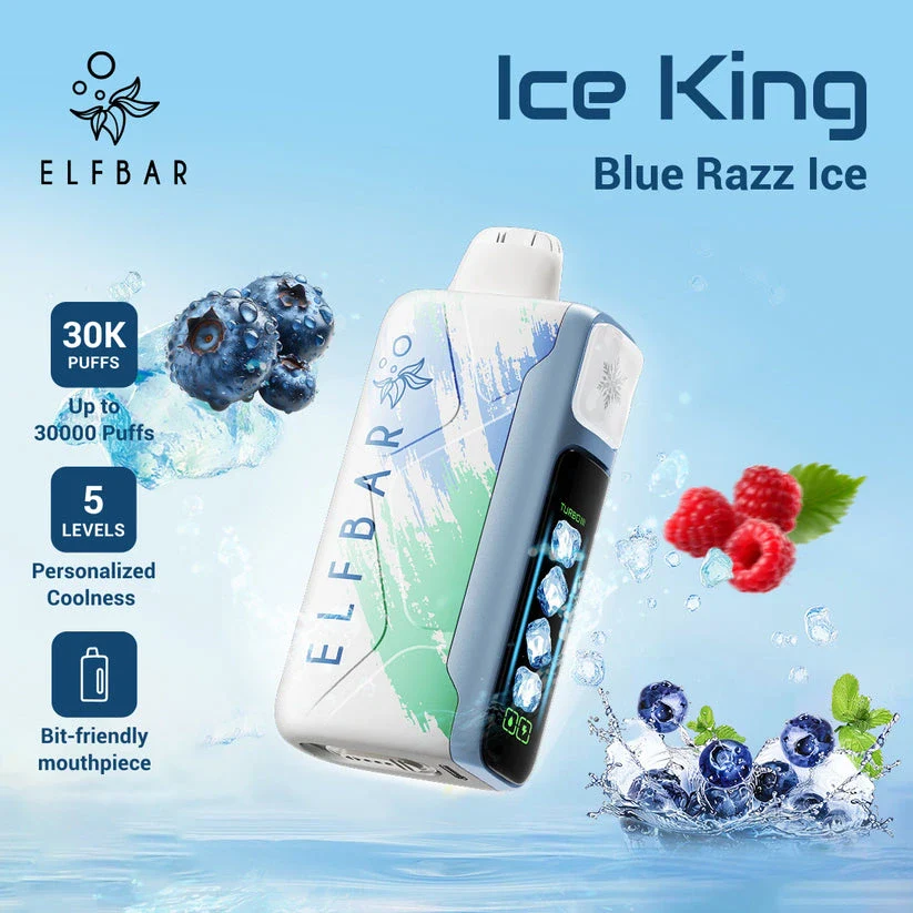 ELF Bar Ice King 30K Wiederaufladbares Einweg Kit (30000 Puffs)- 💥 Nehme 5 Zahle NUR 4! + Ab einem Einkauf von 100€ 2 Mystery Gratis💥 - Image 6