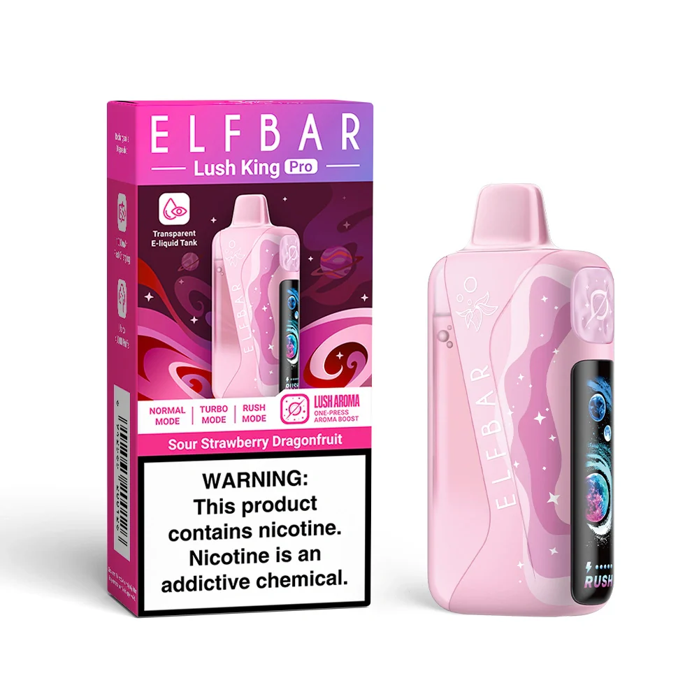 ELF BAR Lush King Pro 40000 40K Puffs Wiederaufladbares Einweg Kit- 💥 Nehme 5 Zahle NUR 4! + Ab einem Einkauf von 100€ 2 Mystery Gratis💥 - Image 10