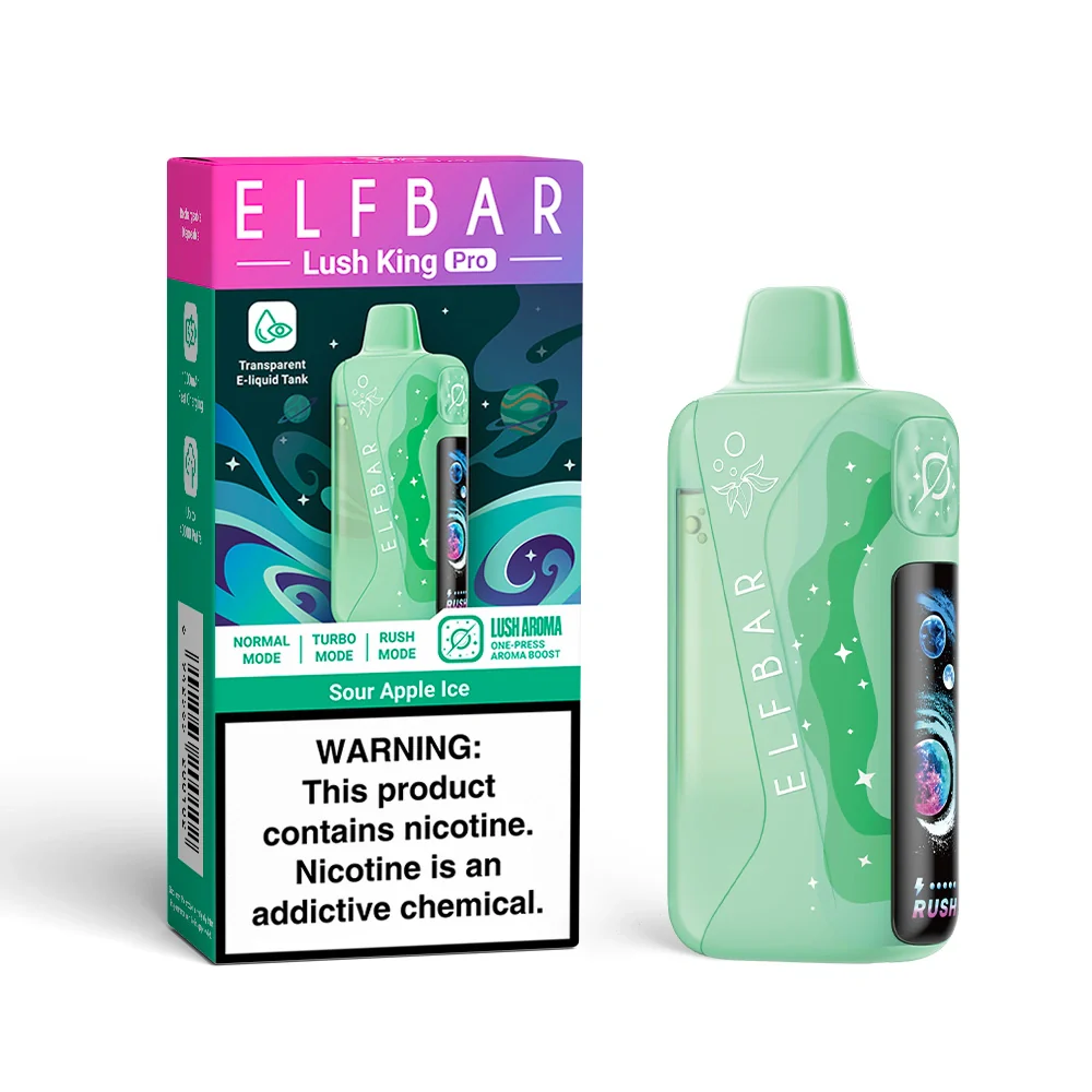 ELF BAR Lush King Pro 40000 40K Puffs Wiederaufladbares Einweg Kit- 💥 Nehme 5 Zahle NUR 4! + Ab einem Einkauf von 100€ 2 Mystery Gratis💥 - Image 4