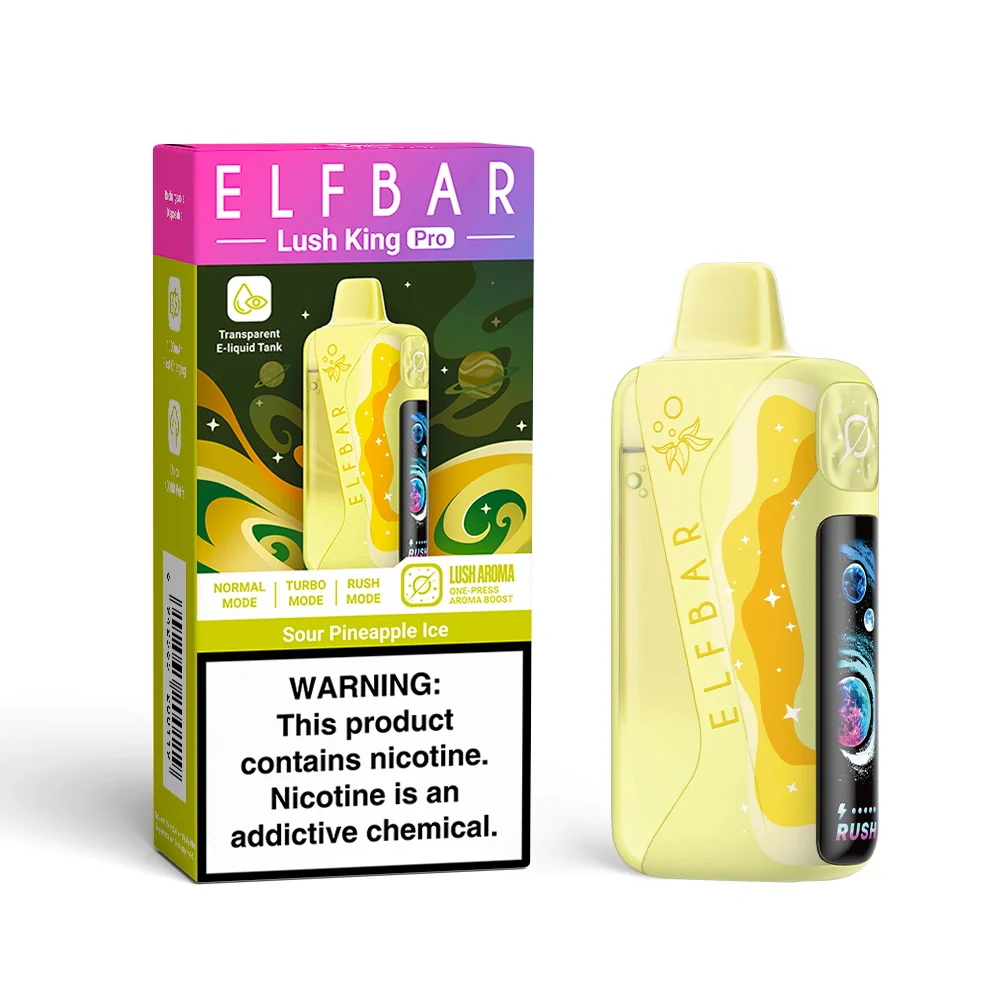ELF BAR Lush King Pro 40000 40K Puffs Wiederaufladbares Einweg Kit- 💥 Nehme 5 Zahle NUR 4! + Ab einem Einkauf von 100€ 2 Mystery Gratis💥 - Image 8