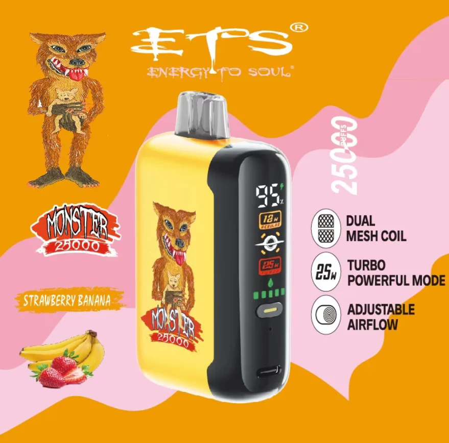 ETS Monster 25000 25K Puffs Einweg Kit- 💥 Nehme 5 Zahle NUR 4! + Ab einem Einkauf von 100€ 2 Mystery Gratis💥 - Image 16