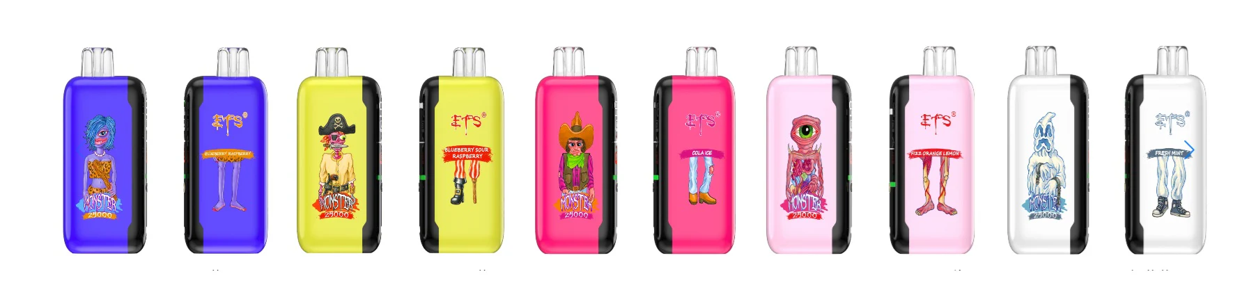 ETS Monster 25000 25K Puffs Einweg Kit- 💥 Nehme 5 Zahle NUR 4! + Ab einem Einkauf von 100€ 2 Mystery Gratis💥 - Image 2