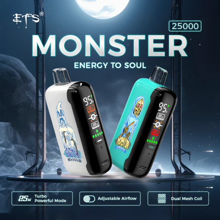 ETS Monster 25000 25K Puffs Einweg Kit- 💥 Nehme 5 Zahle NUR 4! + Ab einem Einkauf von 100€ 2 Mystery Gratis💥 - Image 3