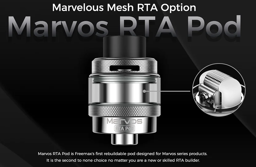 Freemax Marvos RTA Pod Tank 3.5ml - Image 2