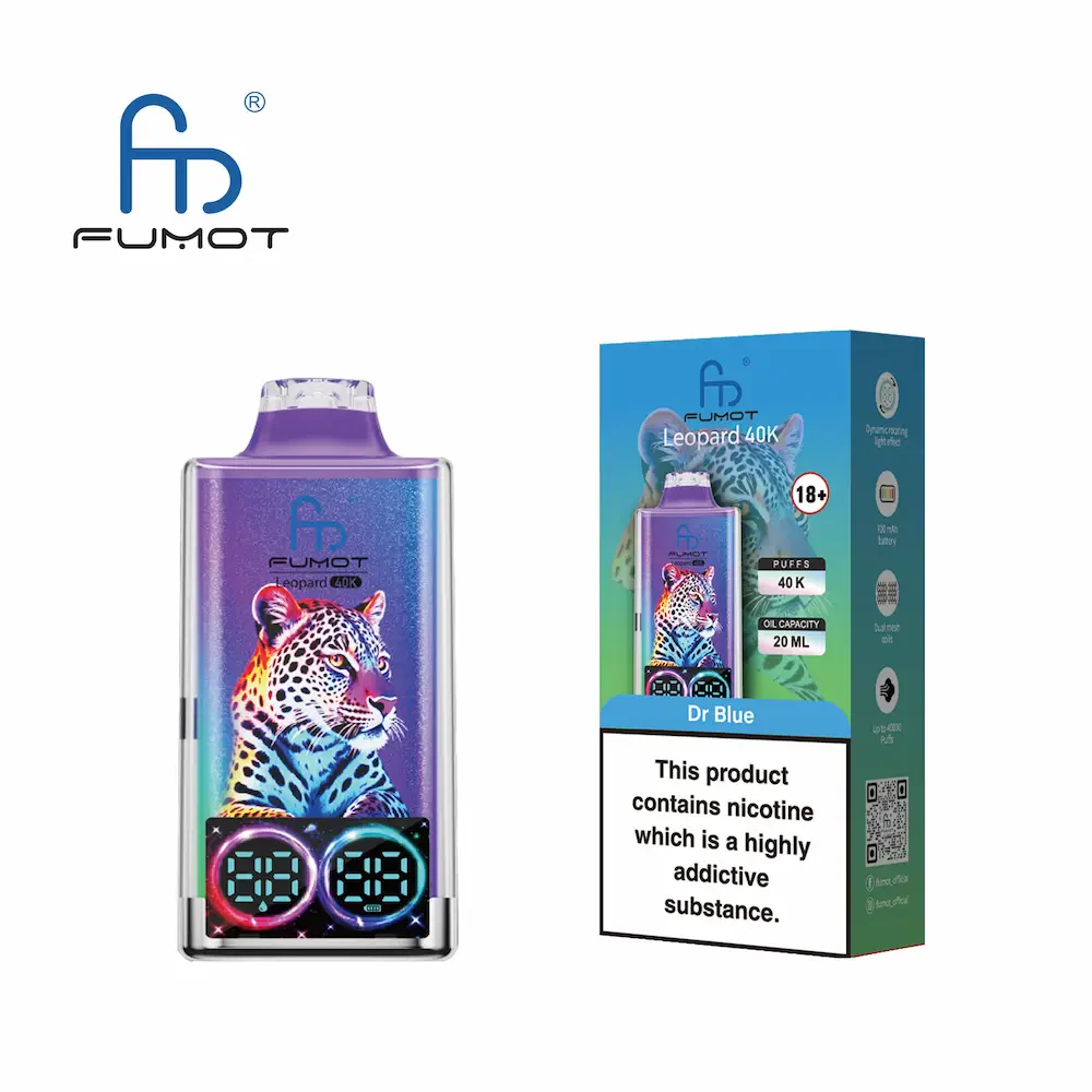 Fumot Leopard 40K Digital Display RGB Lights Einweg Kit (40000 Puffs) - 💥 Nehme 5 Zahle NUR 4! + Ab einem Einkauf von 100€ 2 Mystery Gratis💥 - Image 10