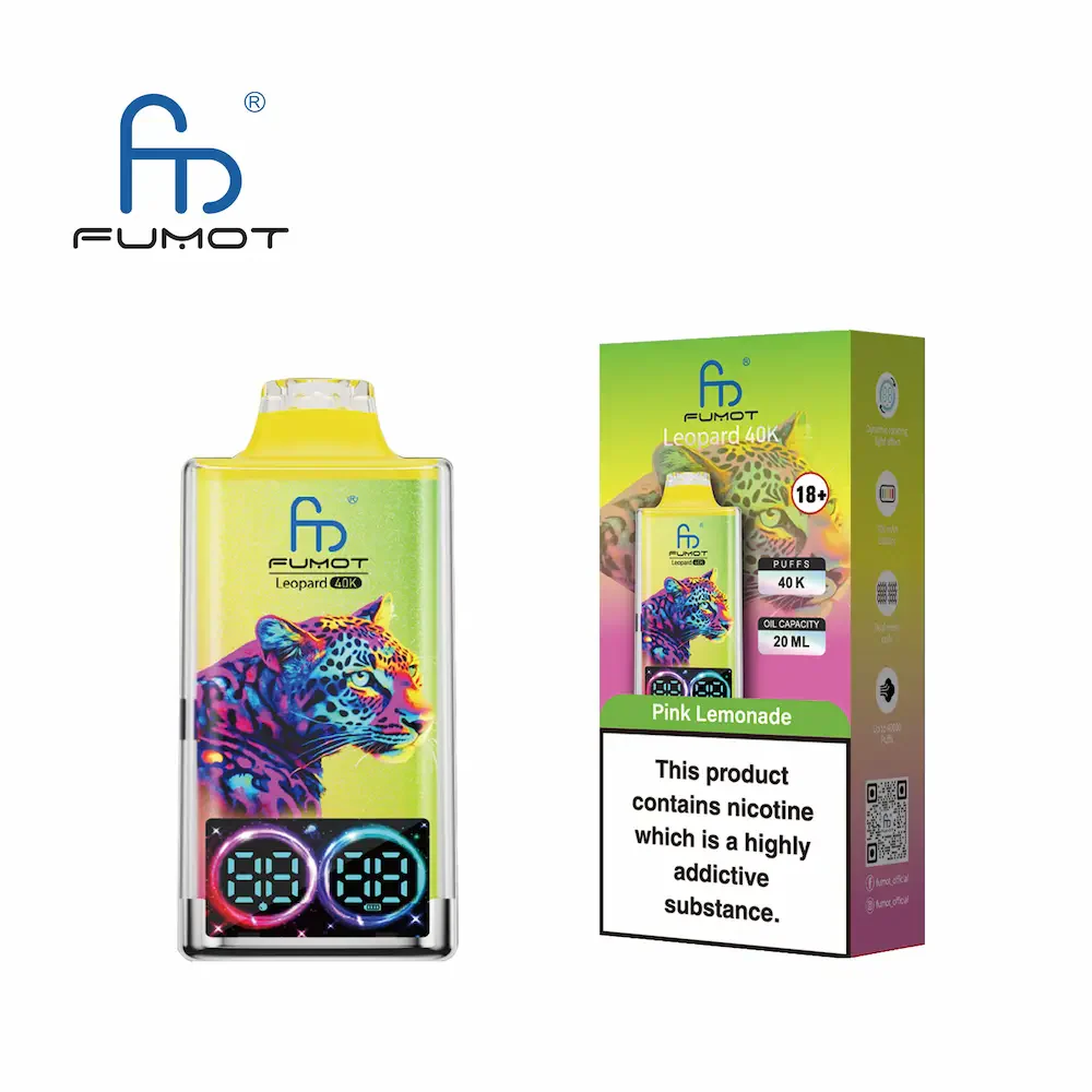 Fumot Leopard 40K Digital Display RGB Lights Einweg Kit (40000 Puffs) - 💥 Nehme 5 Zahle NUR 4! + Ab einem Einkauf von 100€ 2 Mystery Gratis💥 - Image 13
