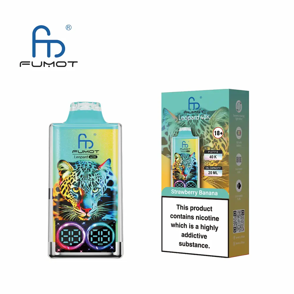 Fumot Leopard 40K Digital Display RGB Lights Einweg Kit (40000 Puffs) - 💥 Nehme 5 Zahle NUR 4! + Ab einem Einkauf von 100€ 2 Mystery Gratis💥 - Image 14