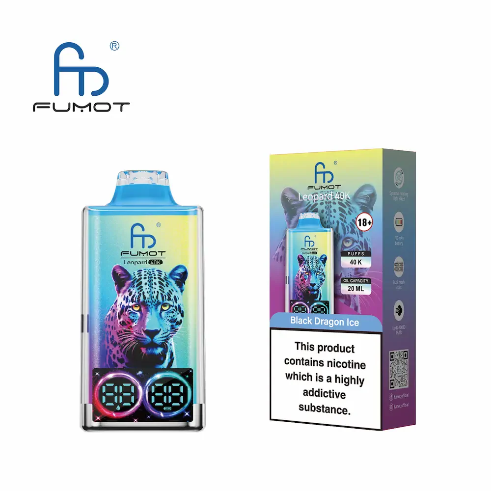 Fumot Leopard 40K Digital Display RGB Lights Einweg Kit (40000 Puffs) - 💥 Nehme 5 Zahle NUR 4! + Ab einem Einkauf von 100€ 2 Mystery Gratis💥 - Image 17