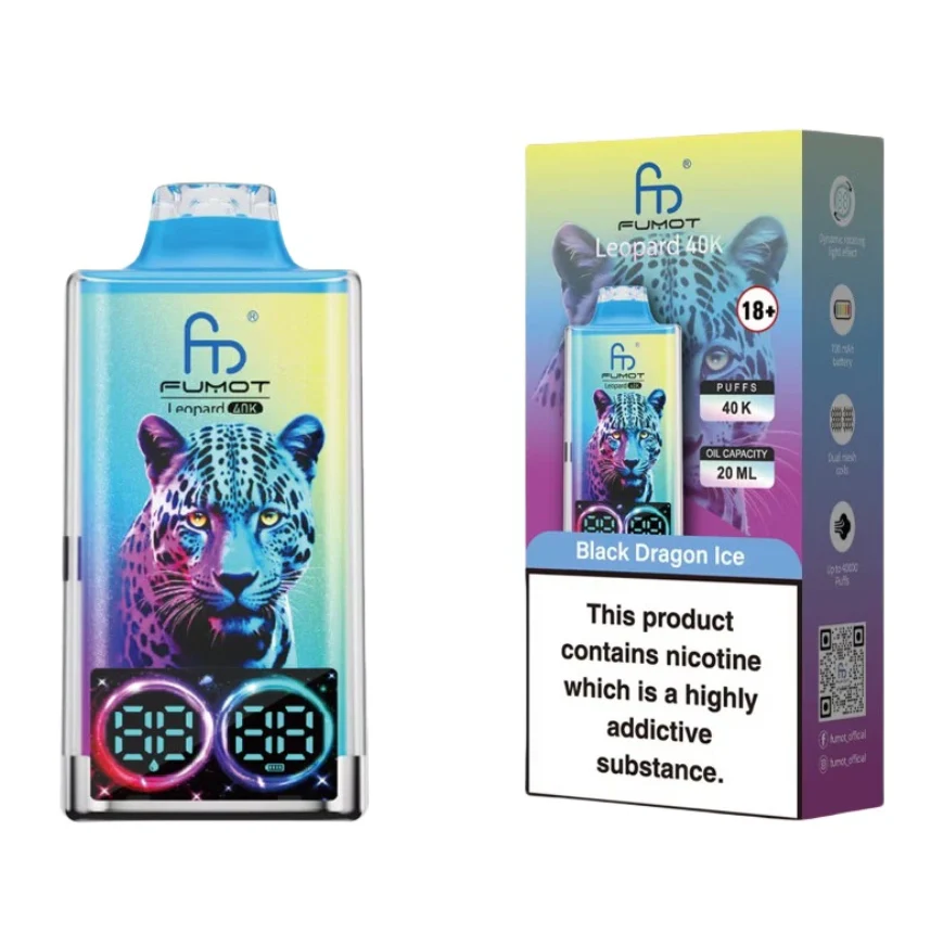Fumot Leopard 40K Digital Display RGB Lights Einweg Kit (40000 Puffs) - 💥 Nehme 5 Zahle NUR 4! + Ab einem Einkauf von 100€ 2 Mystery Gratis💥 - Image 19