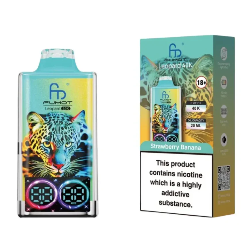 Fumot Leopard 40K Digital Display RGB Lights Einweg Kit (40000 Puffs) - 💥 Nehme 5 Zahle NUR 4! + Ab einem Einkauf von 100€ 2 Mystery Gratis💥 - Image 22