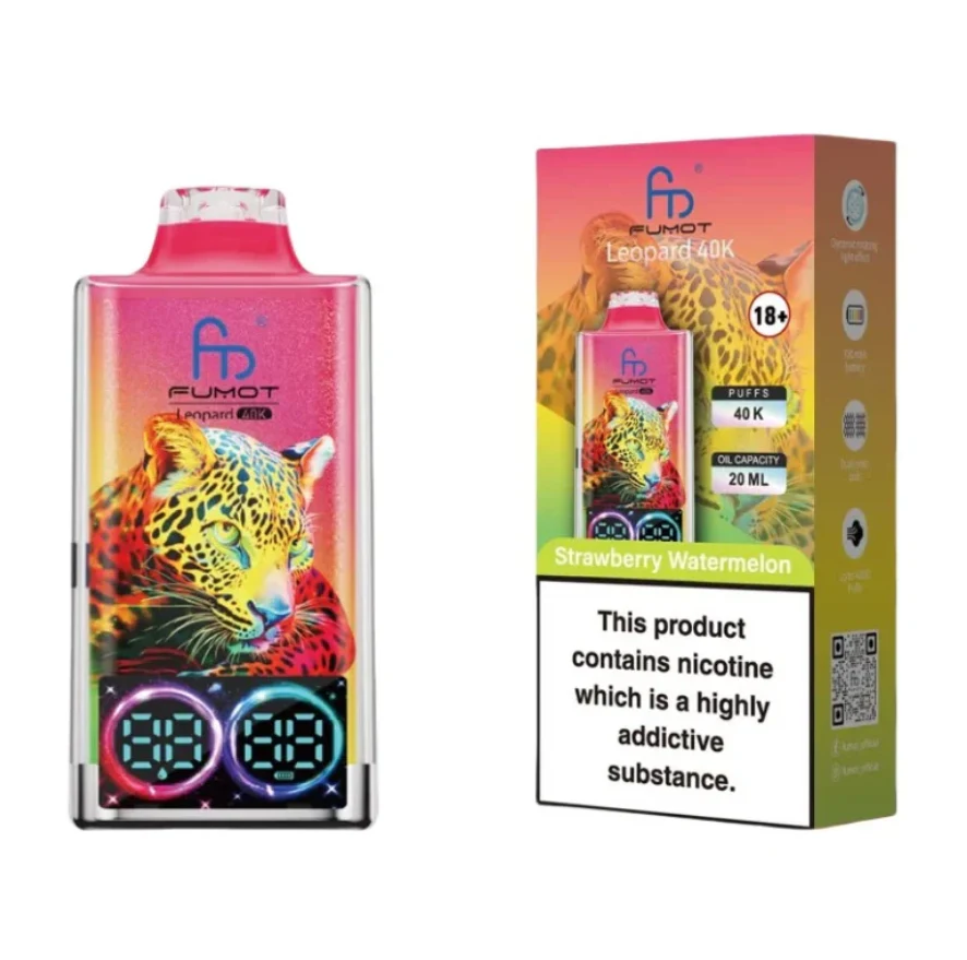 Fumot Leopard 40K Digital Display RGB Lights Einweg Kit (40000 Puffs) - 💥 Nehme 5 Zahle NUR 4! + Ab einem Einkauf von 100€ 2 Mystery Gratis💥 - Image 23