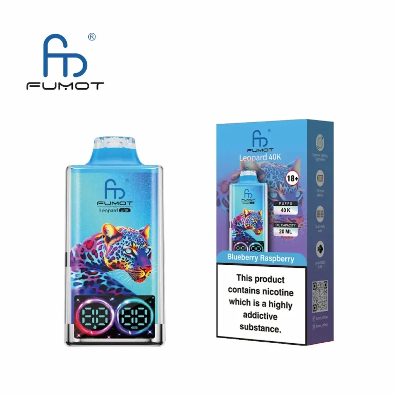 Fumot Leopard 40K Digital Display RGB Lights Einweg Kit (40000 Puffs) - 💥 Nehme 5 Zahle NUR 4! + Ab einem Einkauf von 100€ 2 Mystery Gratis💥 - Image 5