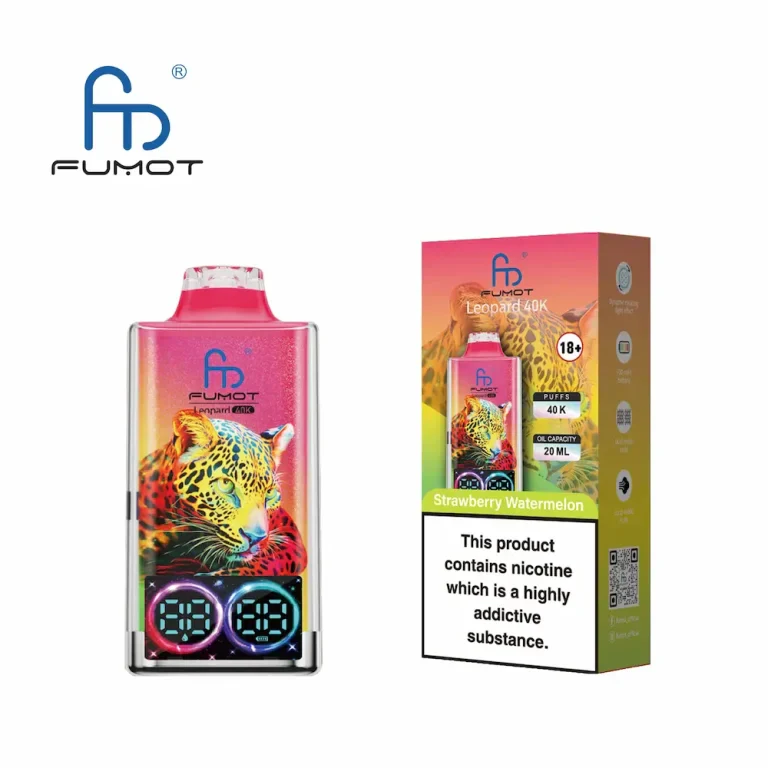 Fumot Leopard 40K Digital Display RGB Lights Einweg Kit (40000 Puffs) - 💥 Nehme 5 Zahle NUR 4! + Ab einem Einkauf von 100€ 2 Mystery Gratis💥 - Image 6