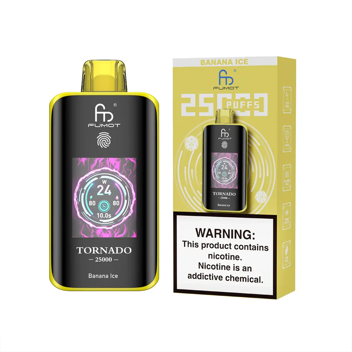 [Clearance Sale] Fumot Randm Tornado 25000 Puff Wiederaufladbares Einweg Kit (Touch Switch) - 📢EXKLUSIVES ANGEBOT - Nehme 4 Zahle NUR 3! + Ab einem Einkauf von 120€ 1 Mystery Vapes Gratis + Kostenloser Versand 📢 - Image 4