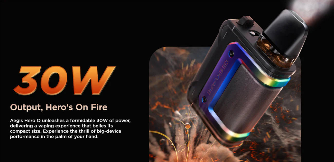 Geekvape Aegis Hero Q Pod Kit 30W - Image 7