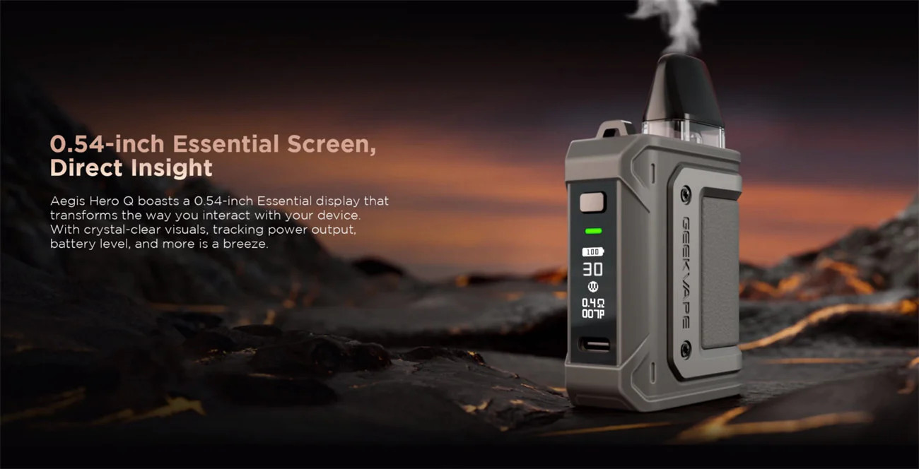 Geekvape Aegis Hero Q Pod Kit 30W - Image 9