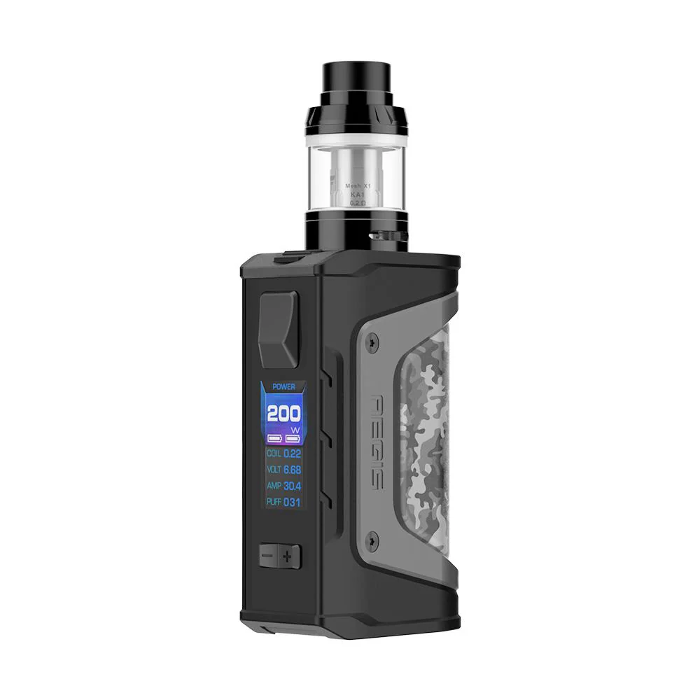 GeekVape Aegis Legend 200W TC Kit mit Aero Mesh Tank - Image 4