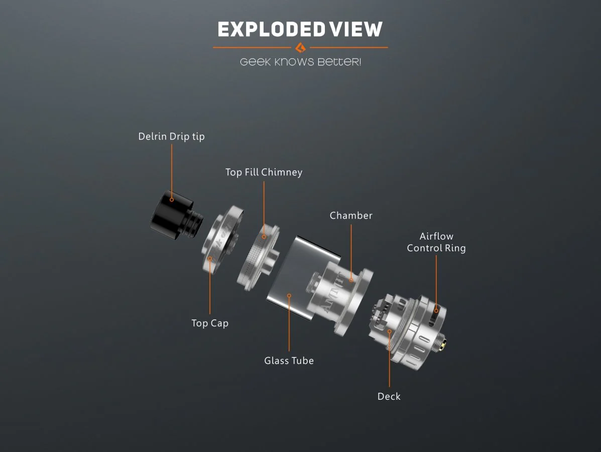 Geekvape Ammit 25 RTA Tank Verdampfer - 2/5ml - Image 26