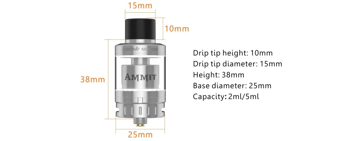 Geekvape Ammit 25 RTA Tank Verdampfer - 2/5ml - Image 27