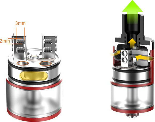 Geekvape Avocado 22 RDTA Tank Verdampfer Special Edition - 3,5ml - Image 5