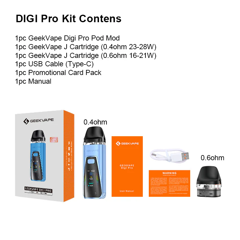 Geekvape DIGI Pro Pod Kit 40W - Image 3