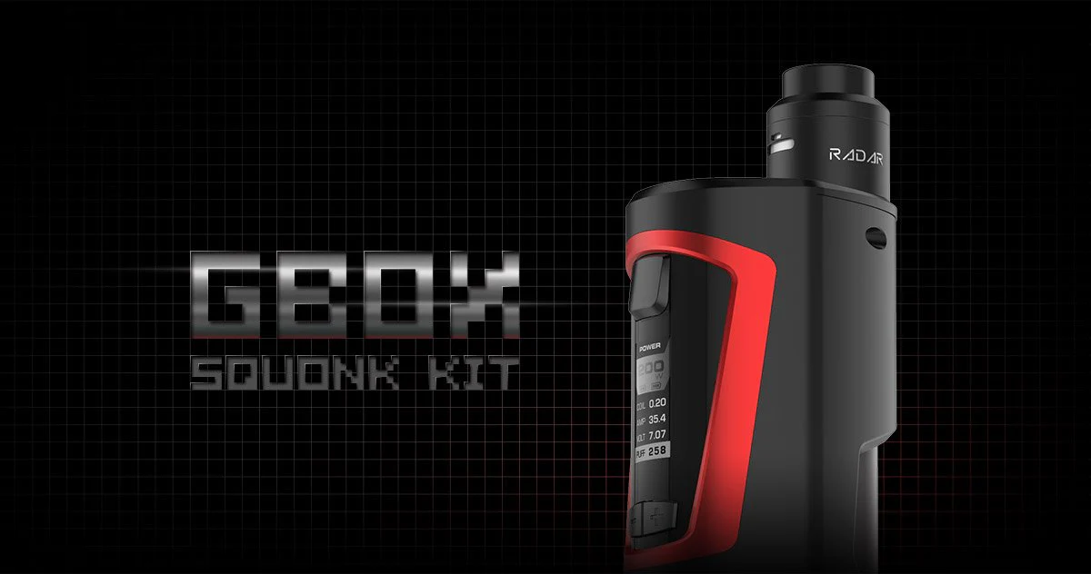 Geekvape GBOX 200W Squonk Kit mit Rader BF RDA - 8ml - Image 3