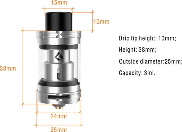 Geekvape illusion Mini Sub Ohm Tank - 3ml - Image 12