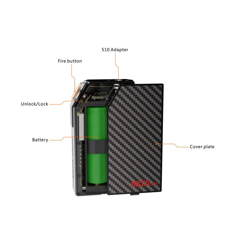 Geekvape Mech Pro Box Mod Akkuträger - Image 10
