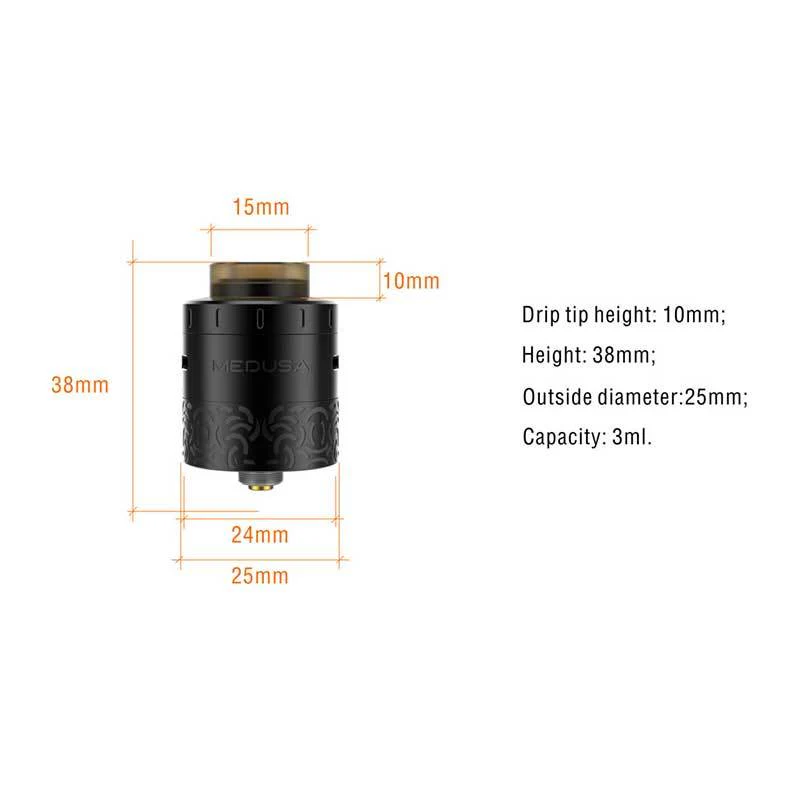 GeekVape Medusa RDTA Verdampfer - 3ml - Image 5