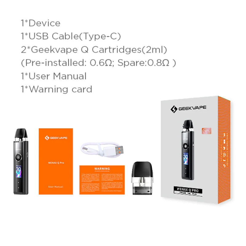 GeekVape Wenax Q Pro Kit 30W - Image 3