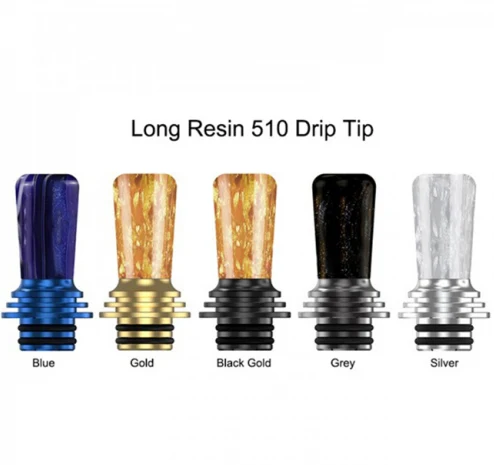 Hellvape Dead Rabbit MTL RTA Long Resin 510 Drip Tip