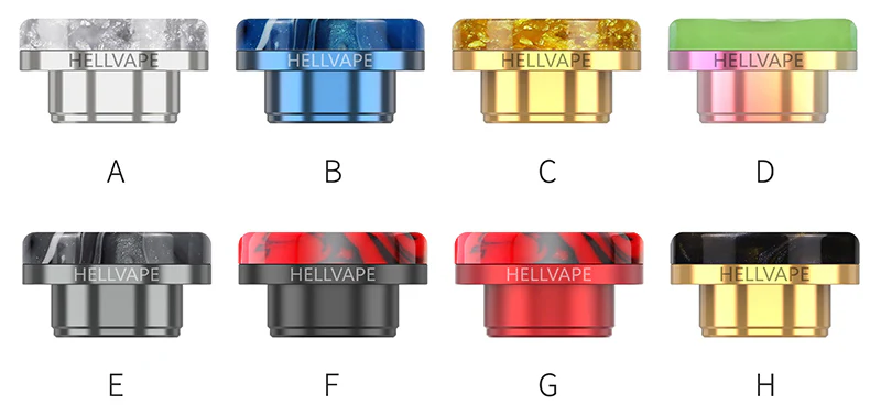 Hellvape Dead Rabbit Pro AG+ 810 Drip Tip 1 Stück/Packung