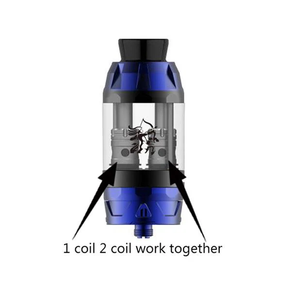 HENGLING Qtank Dual Flavor Sub Ohm Tank Verdampfer - 5ml - Image 3