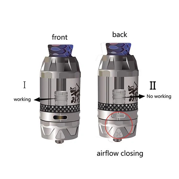 HENGLING Qtank Dual Flavor Sub Ohm Tank Verdampfer - 5ml - Image 7