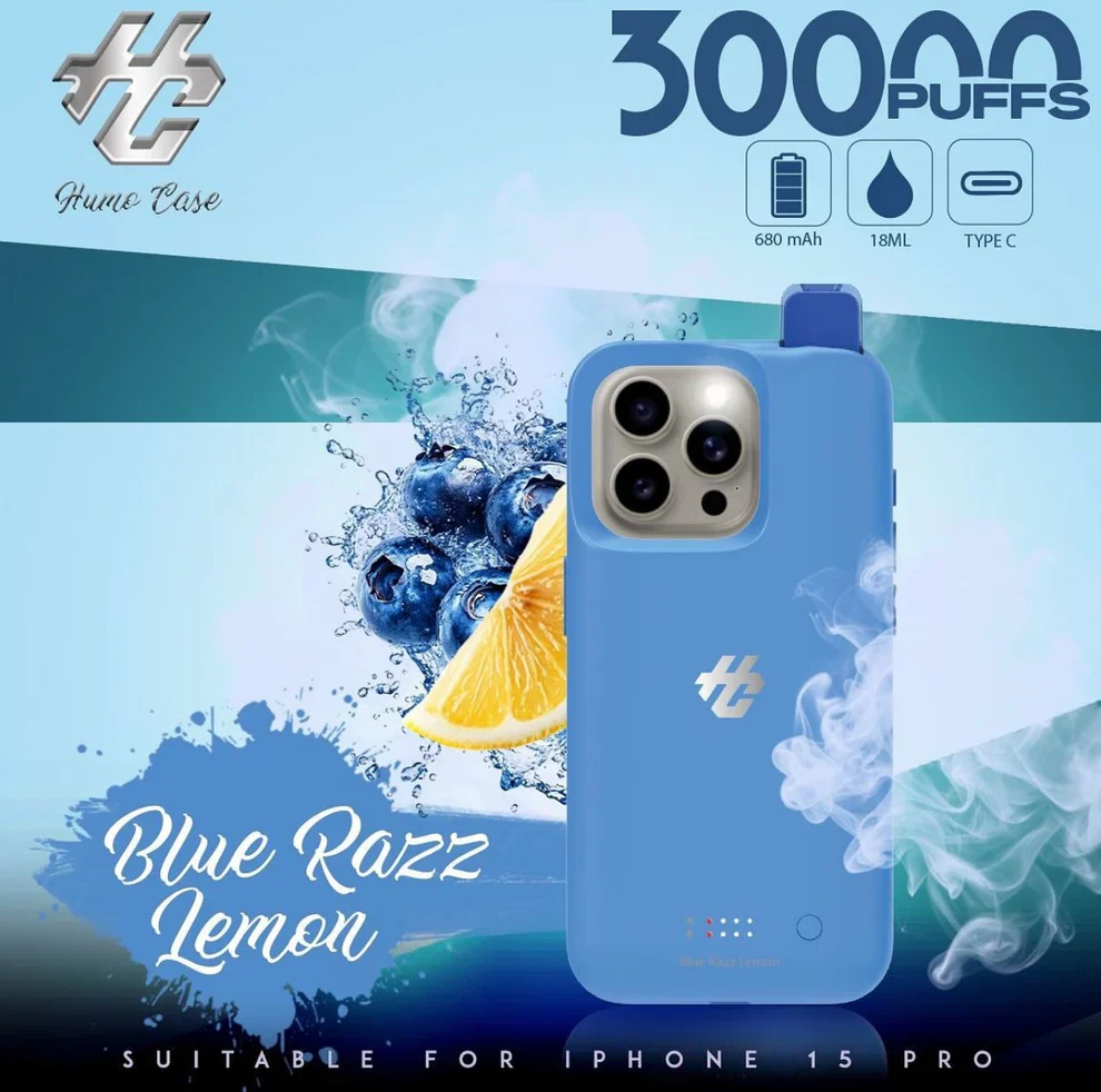 Humo Case iPhone 15 Pro 30K Puffs Einweg Vape Kit (30000 Puffs)- 💥 Nehme 5 Zahle NUR 4! + Ab einem Einkauf von 100€ 2 Mystery Gratis💥 - Image 4