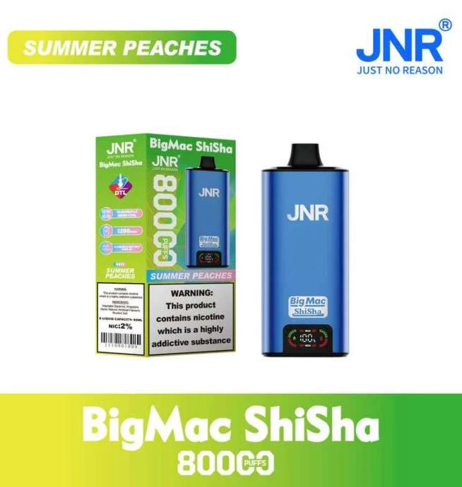 JNR BIG MAC Shisha 80K 80000 Puffs Einweg Kit- 💥 Nehme 5 Zahle NUR 4! + Ab einem Einkauf von 100€ 2 Mystery Gratis💥 - Image 4