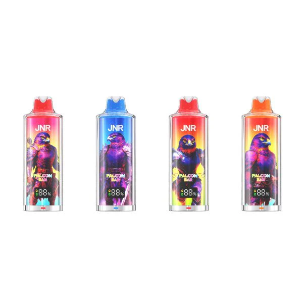 JNR Falcon Bar 48000 Puffs Wiederaufladbares Einweg Kit - 💥 Nehme 5 Zahle NUR 4! + Ab einem Einkauf von 100€ 2 Mystery Gratis💥