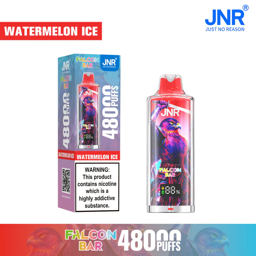 JNR Falcon Bar 48000 Puffs Wiederaufladbares Einweg Kit - 💥 Nehme 5 Zahle NUR 4! + Ab einem Einkauf von 100€ 2 Mystery Gratis💥 - Image 10